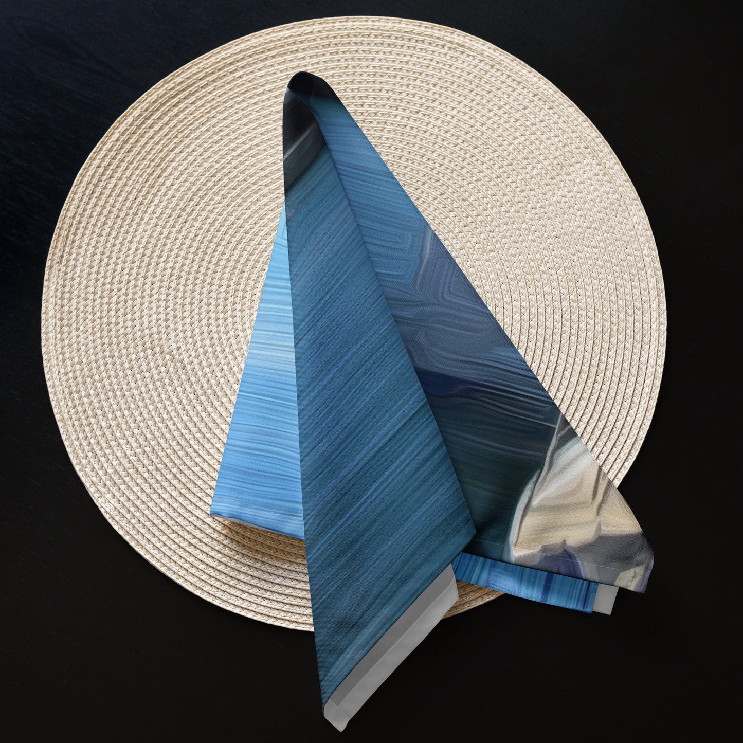 The Sleeping Yachts (at Morning) - Cloth Napkin Set