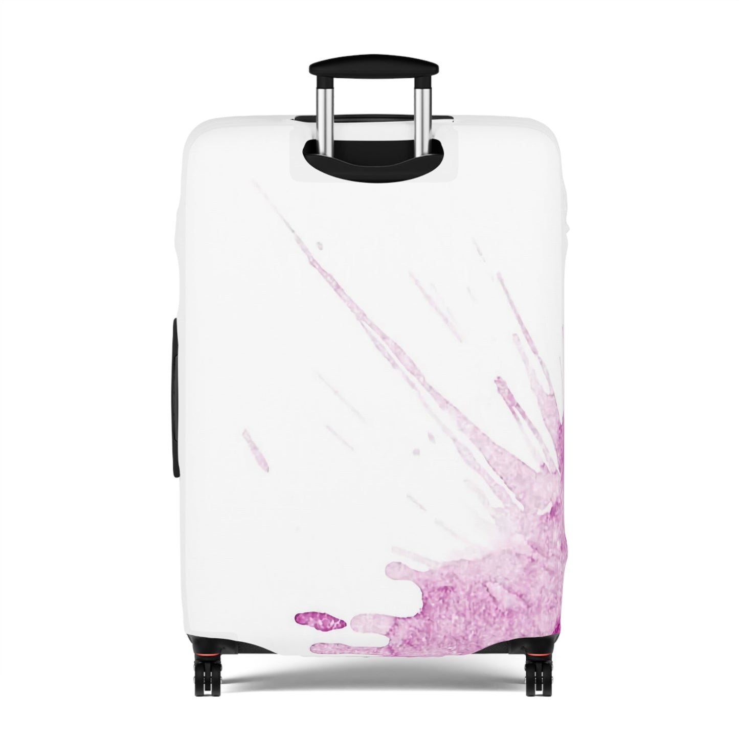 Watercolour Pink Splash – Protective Suitcase Cover