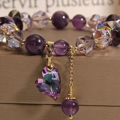 Natural Amethyst Bracelet