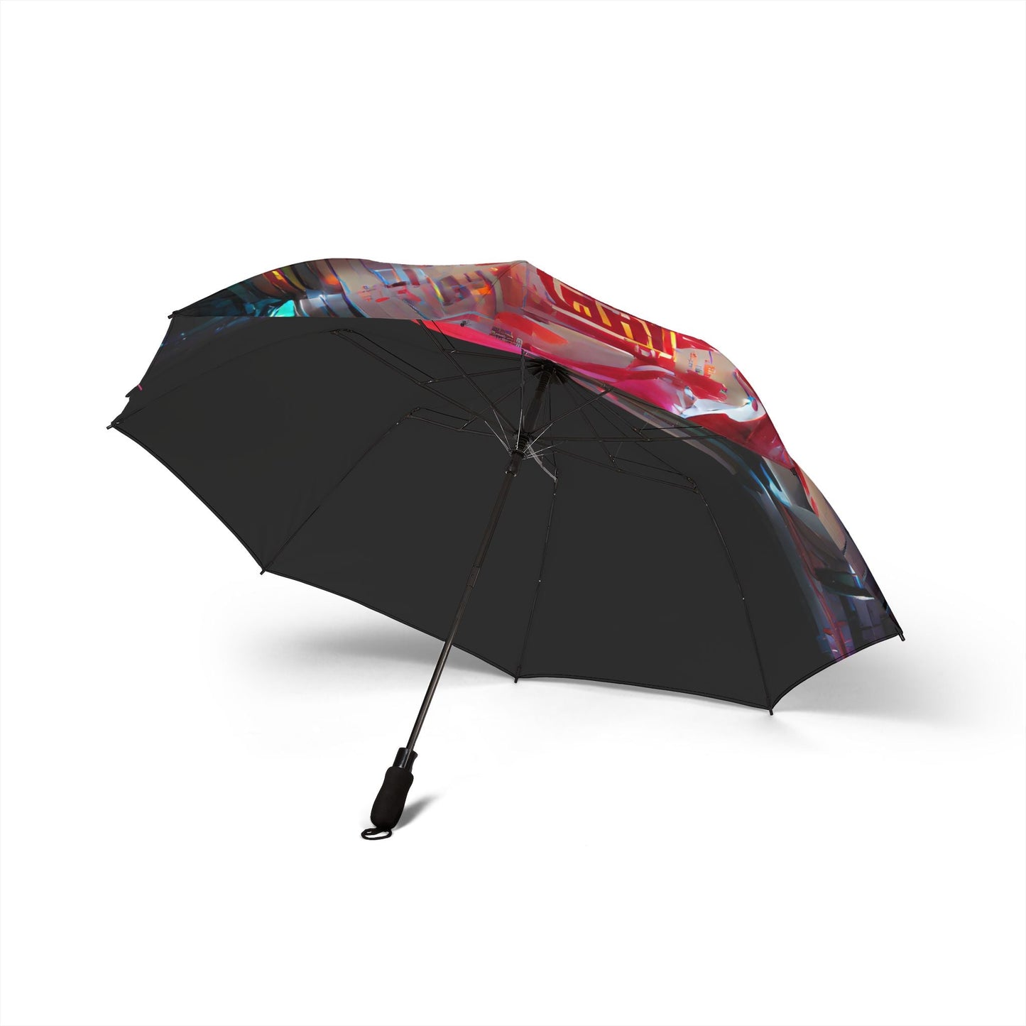 Half Black Half Báijiǔ - Windproof Umbrella