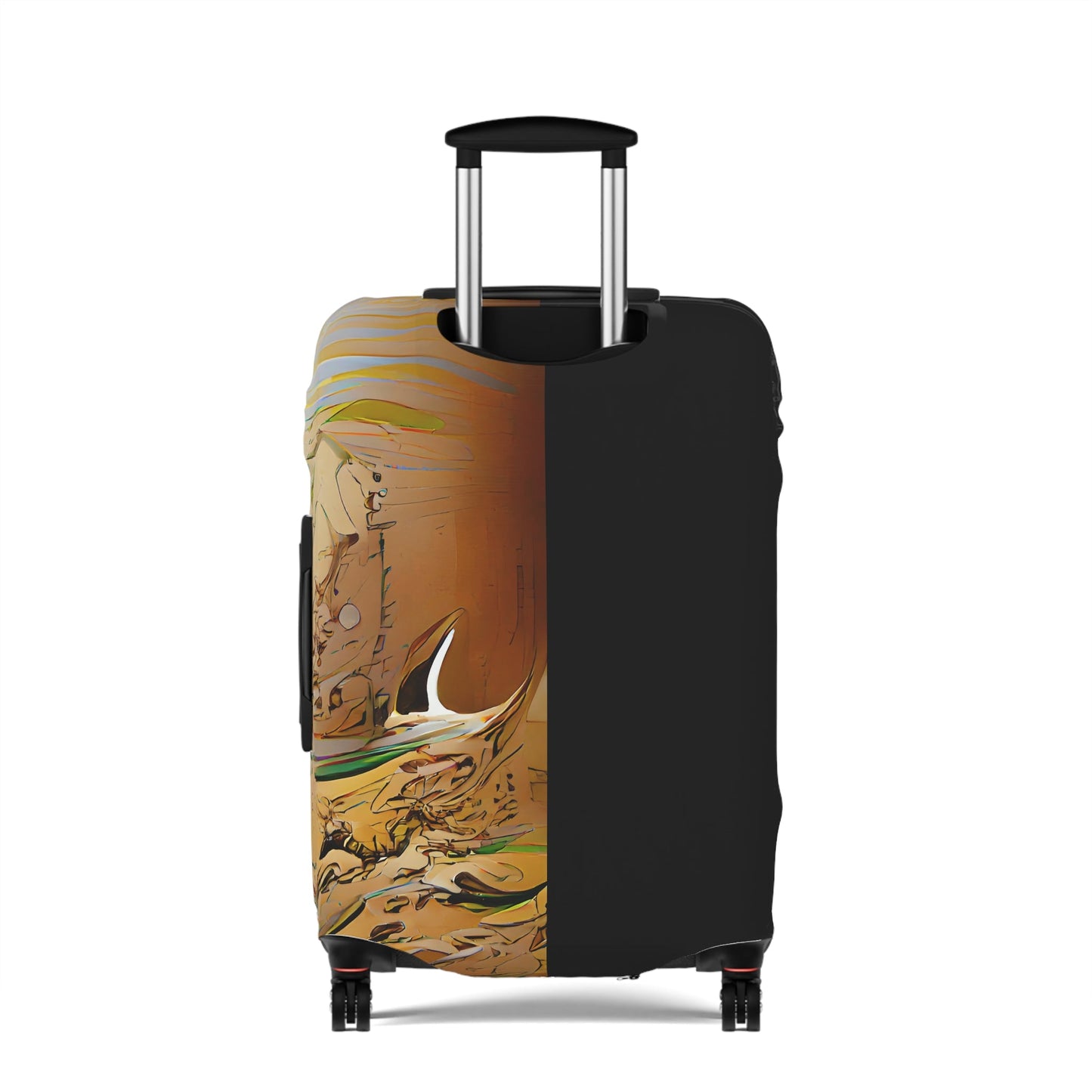 Half Black Half Gāolàng – Protective Suitcase Cover