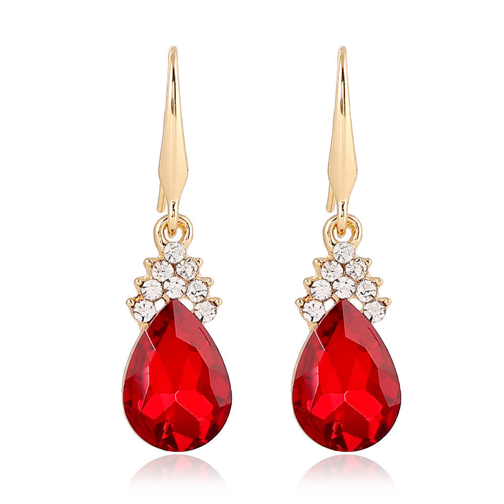 Diamond Crystal Necklace & Earrings Sets
