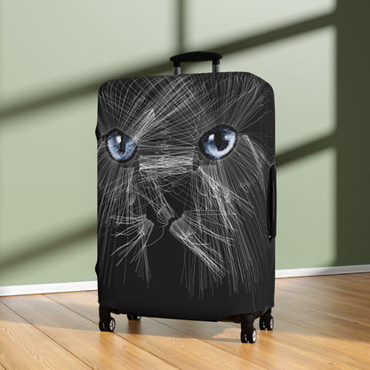 Mister Whiskers - Protective Suitcase Cover
