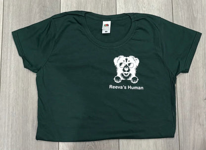 Womens Personalised Pet T Shirt For Humans