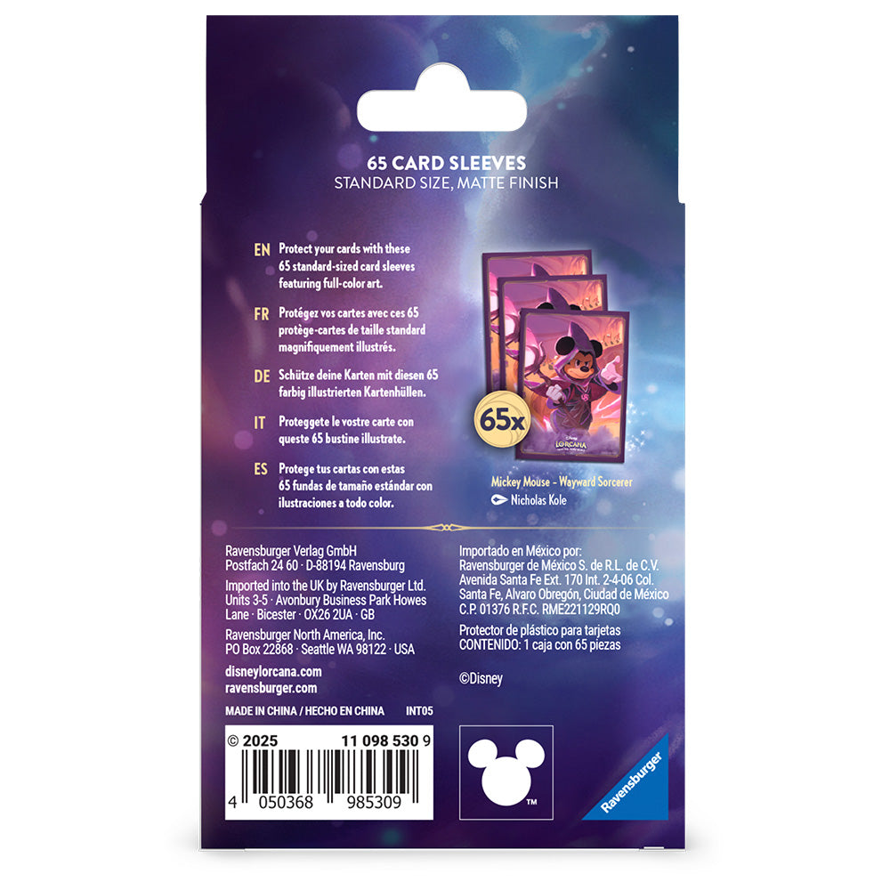 Disney Lorcana Card Sleeve Pack - Mickey Mouse