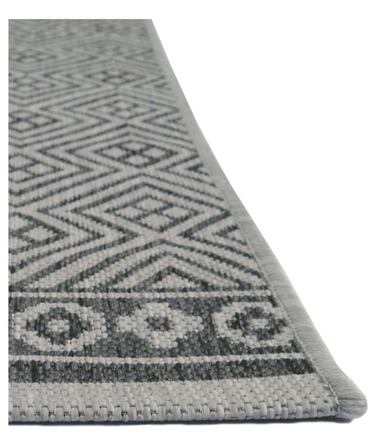 County Geo Grey Indoor/Outdoor Rug | 11344A
