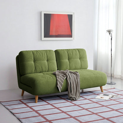 Evans Single Seater, Two Seater Sofa Bed, Velvet