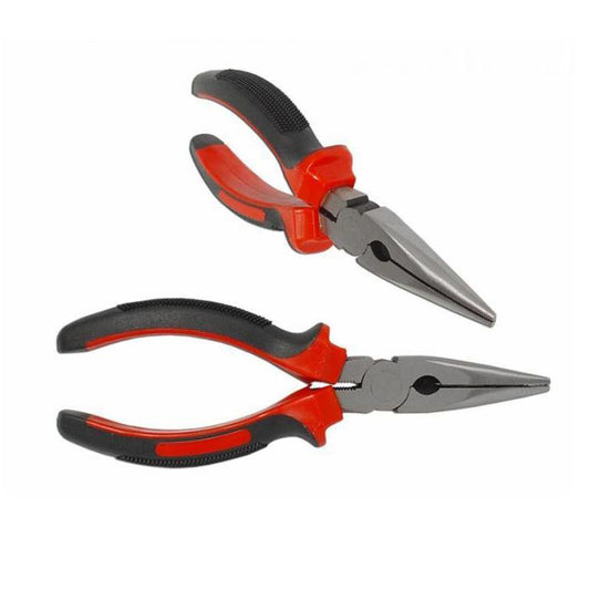 6Inch Long Nose Pliers with Satin Finish Ideal Tool for Electricians DIY Enthusiasts