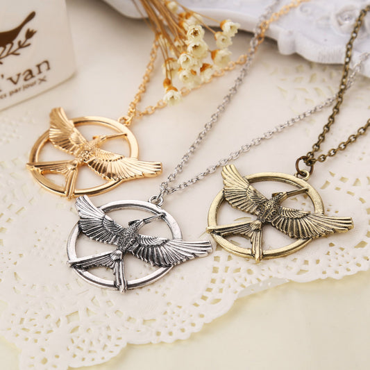 Mockingjay Bird Necklace