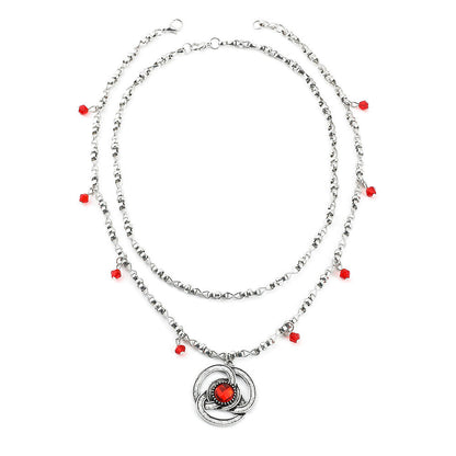 Fashion Silver Geometric Alloy Necklace