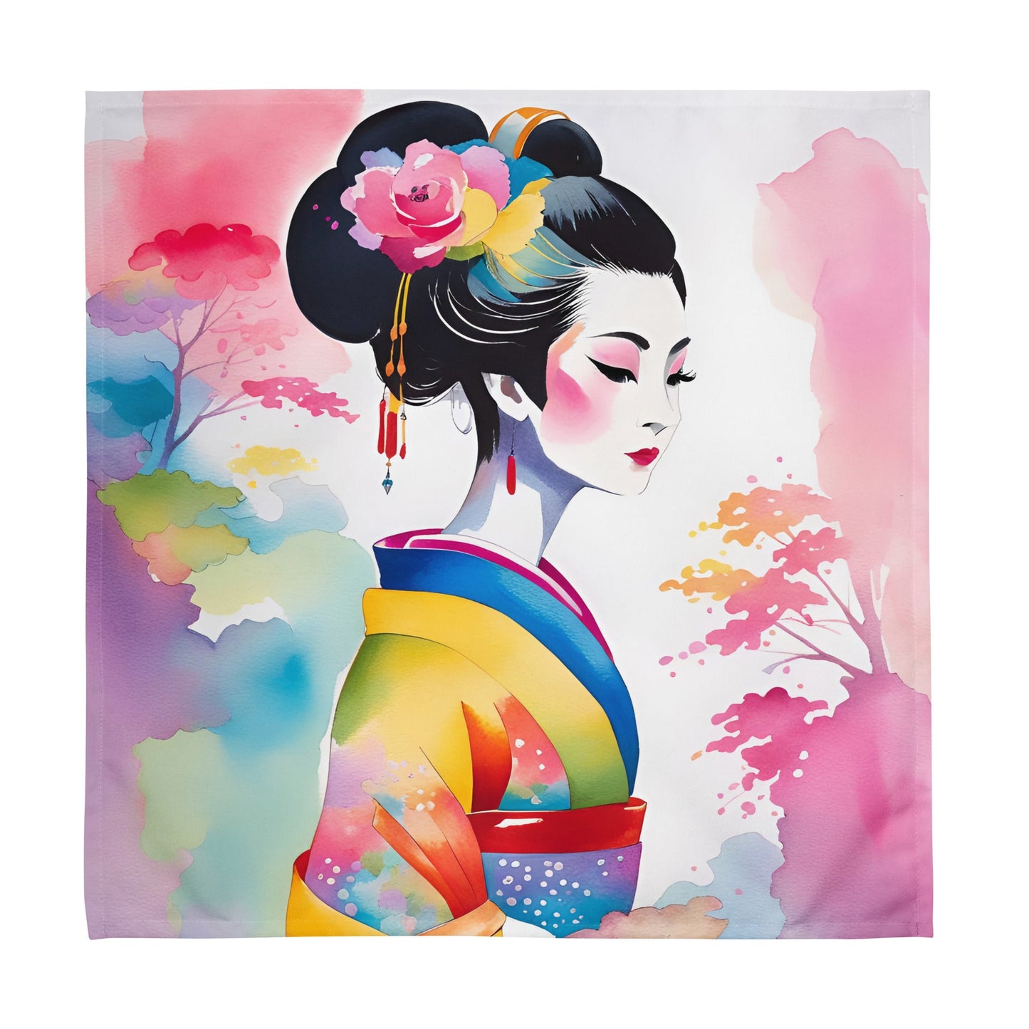 Geisha Girl - Cloth Napkin Set