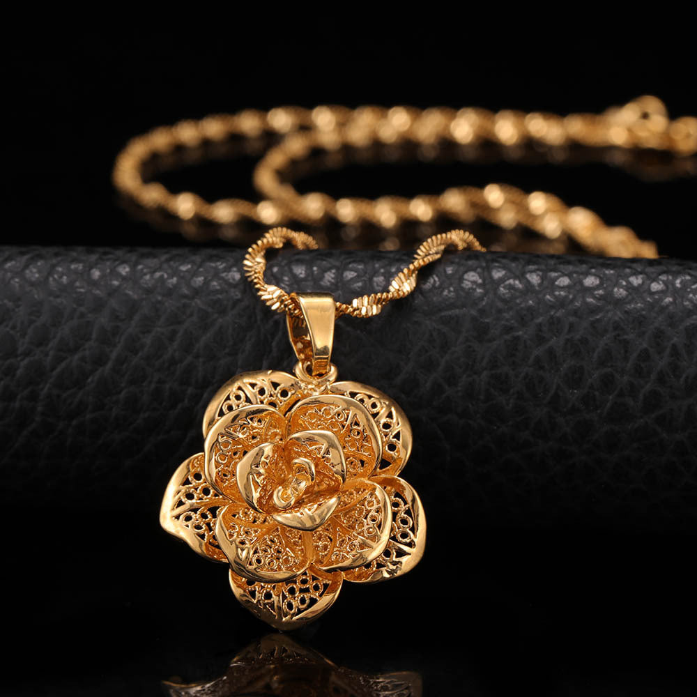 Flower Statement Necklace