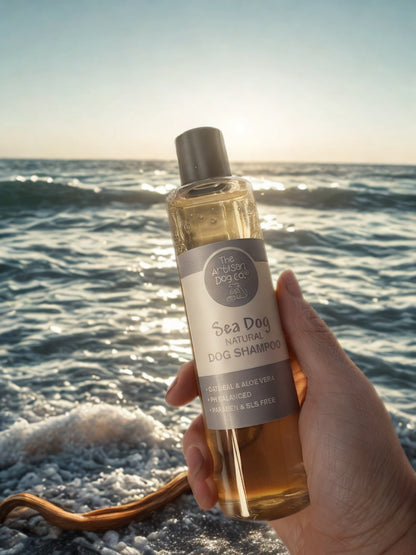 Natural Oatmeal and Aloe Vera Handmade Dog Shampoo