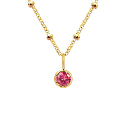 Diamond Birthstone Necklace