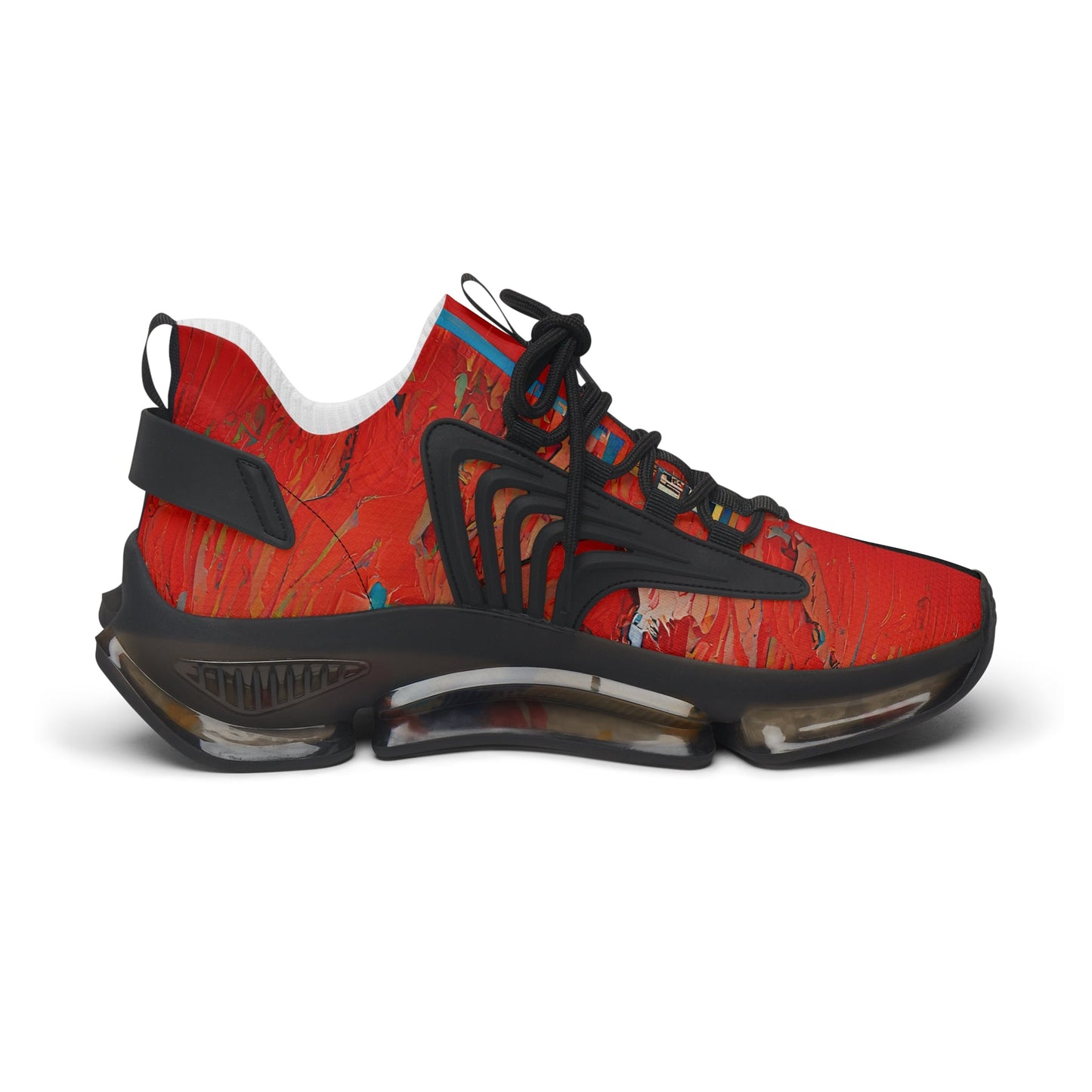 Half Black Half Hónghǎi - Womens Street Sneakers
