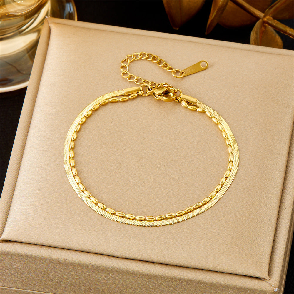 Luxury Women’s Titanium Steel Bracelets