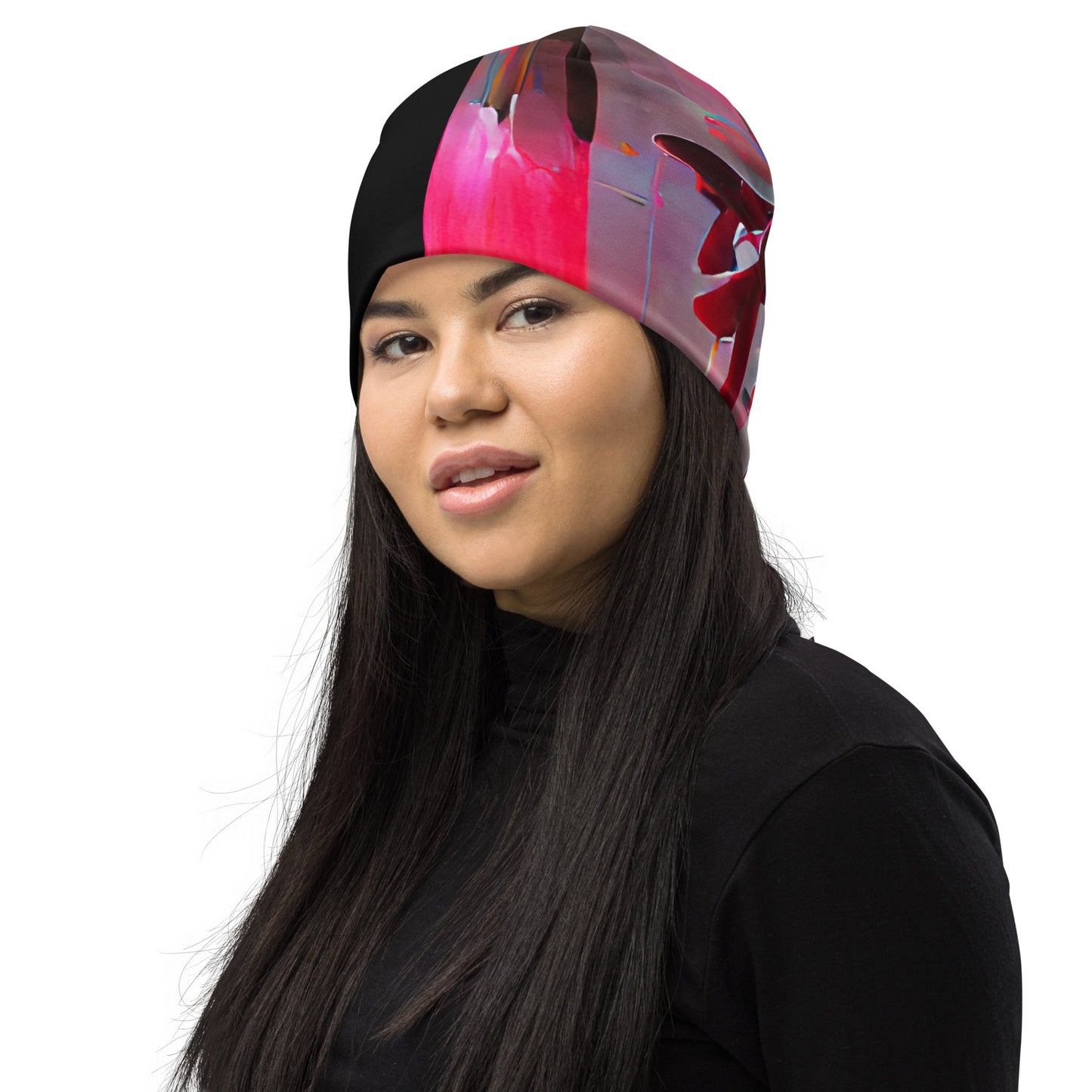 Half Black Half Báijiǔ - Beanie