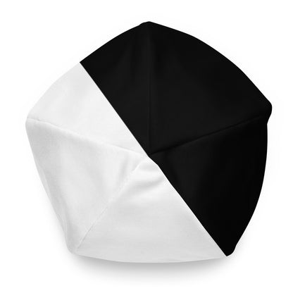 Half Black Half White - Beanie