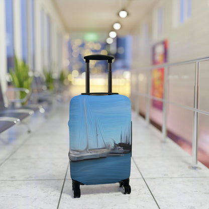 The Sleeping Yachts (at Morning) – Protective Suitcase Cover