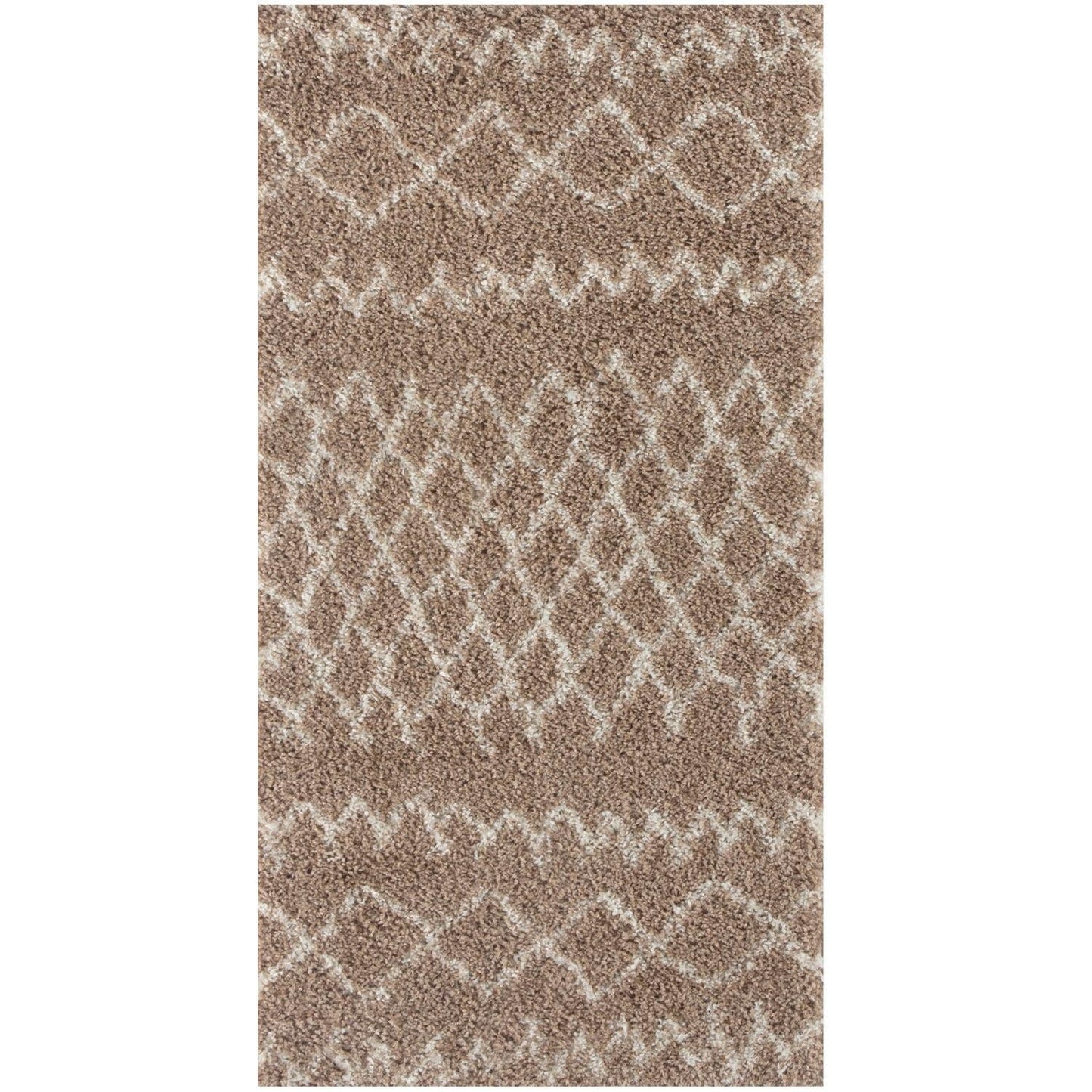 Moroccan Beige Shaggy Rug | 920