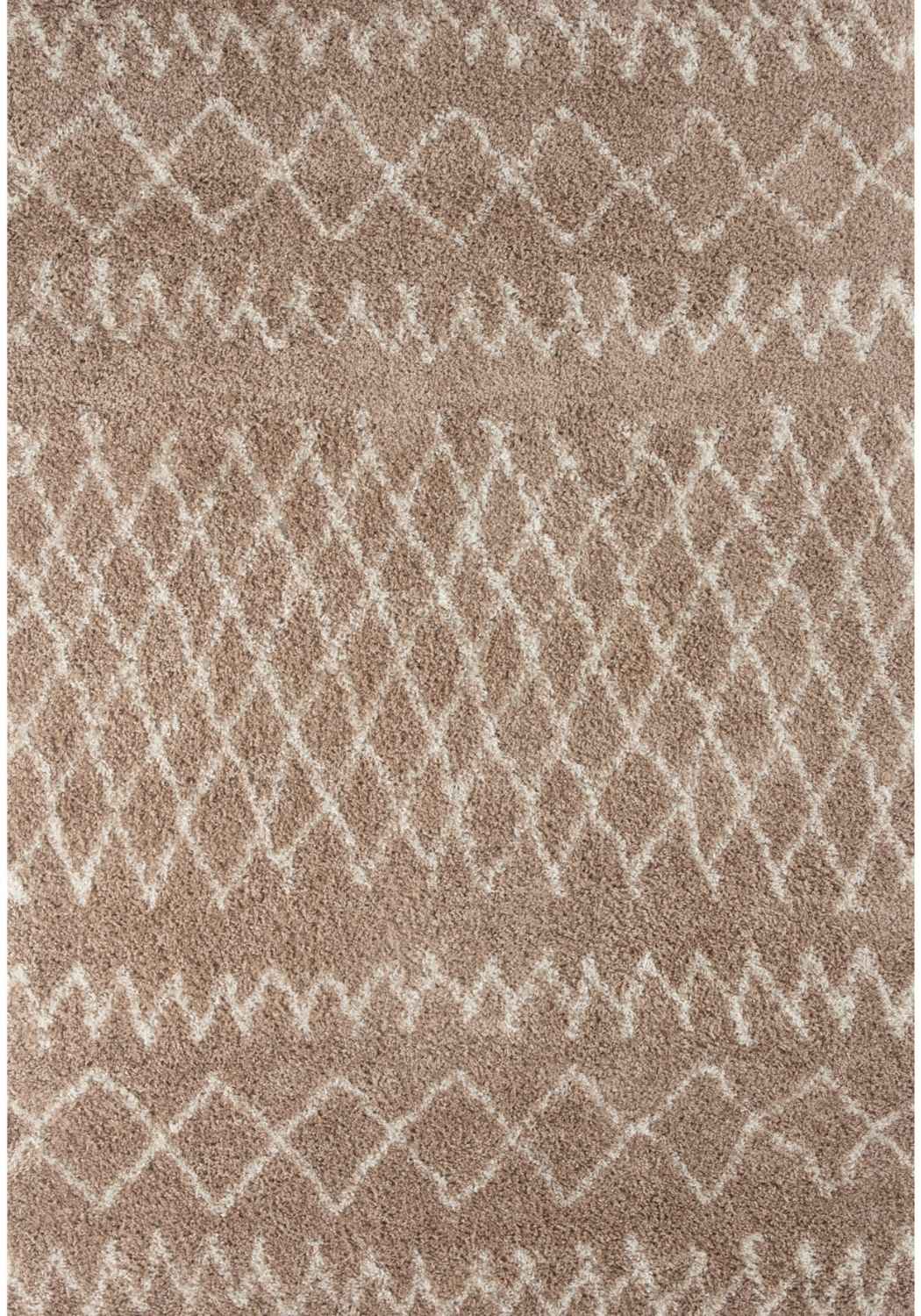 Moroccan Beige Shaggy Rug | 920