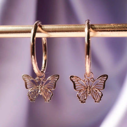 Women’s Exquisite Butterfly Stud Earrings