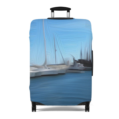 The Sleeping Yachts (at Morning) – Protective Suitcase Cover
