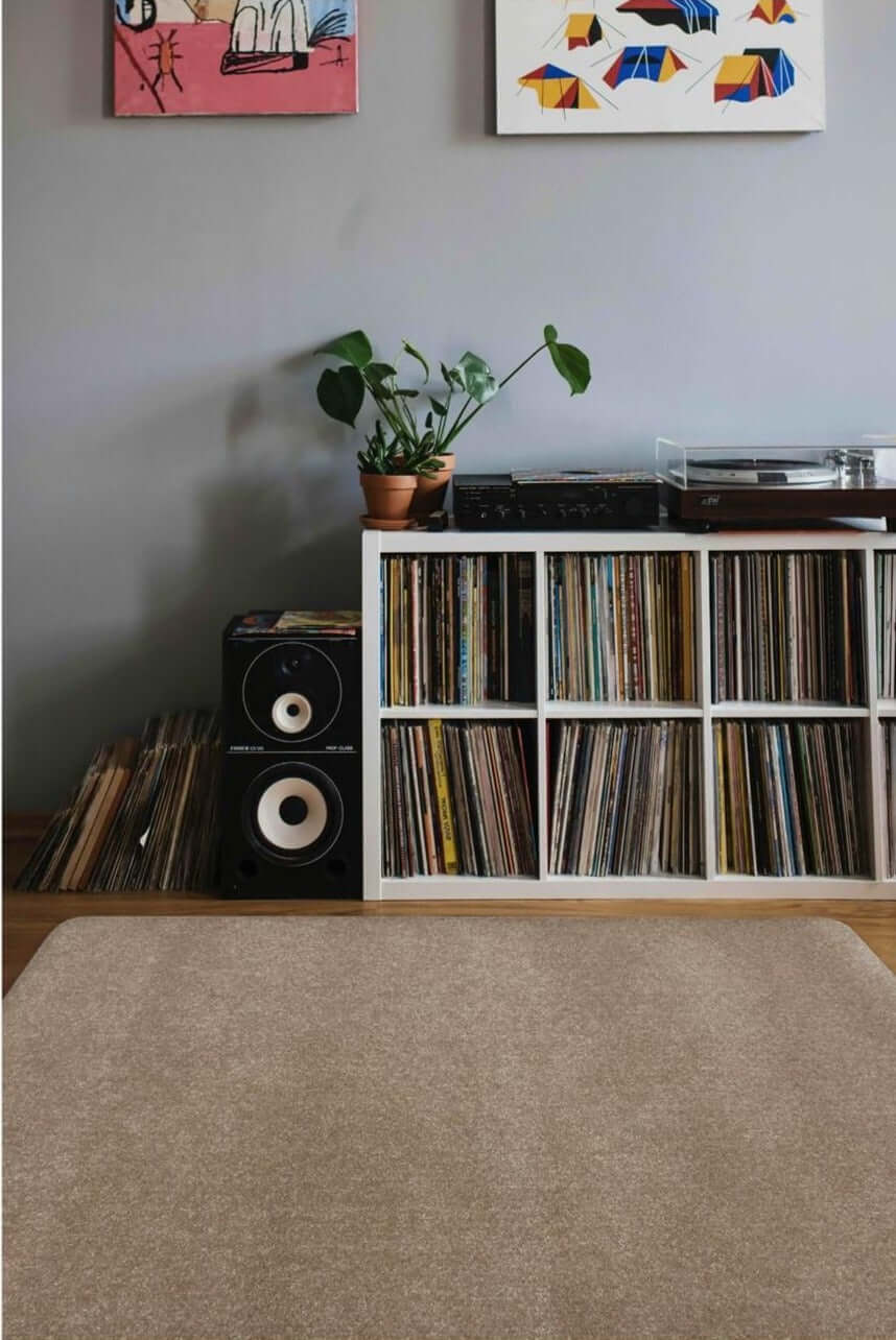 Relay Brown Recycled Low Pile Rug