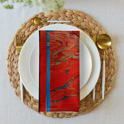 Half Black Half Hónghǎi - Cloth Napkin Set