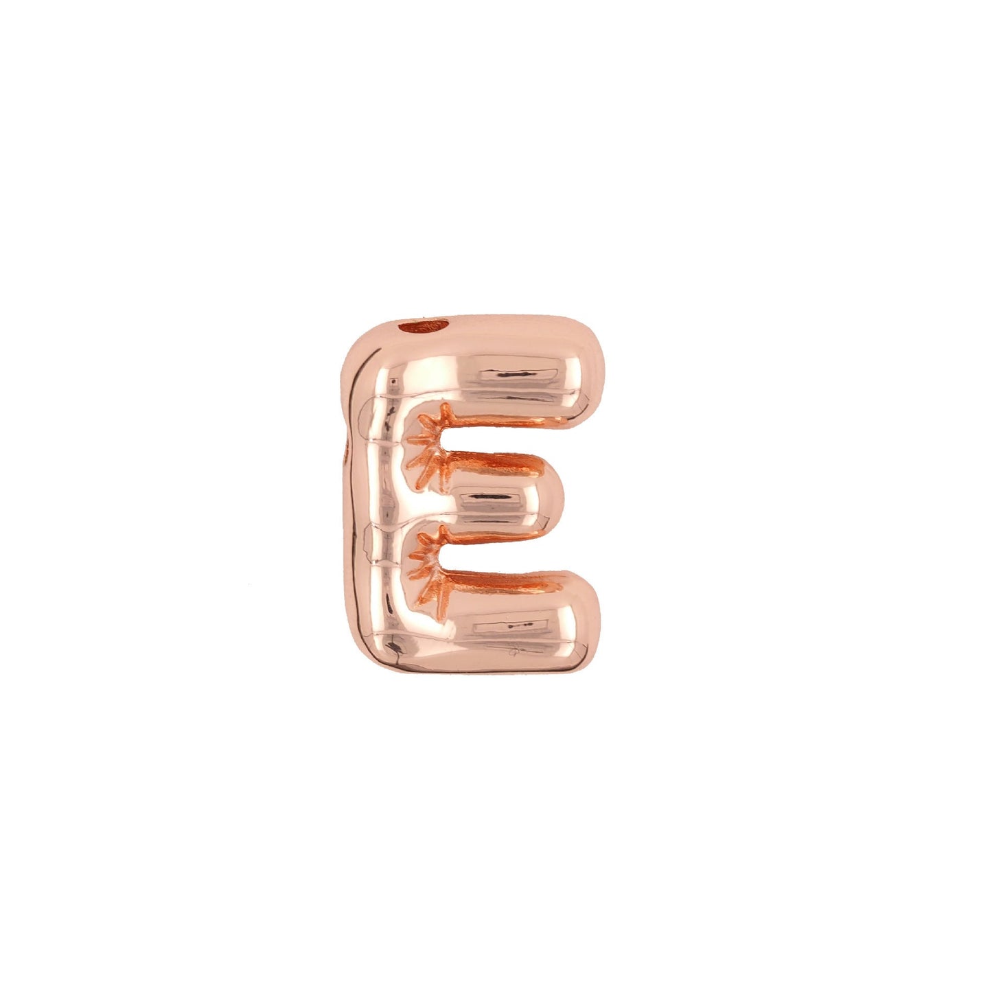 Glossy Letters Pendant Necklace