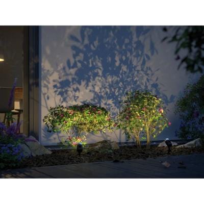 Outdoor Plug & Shine LED Garden Spotlight Pike