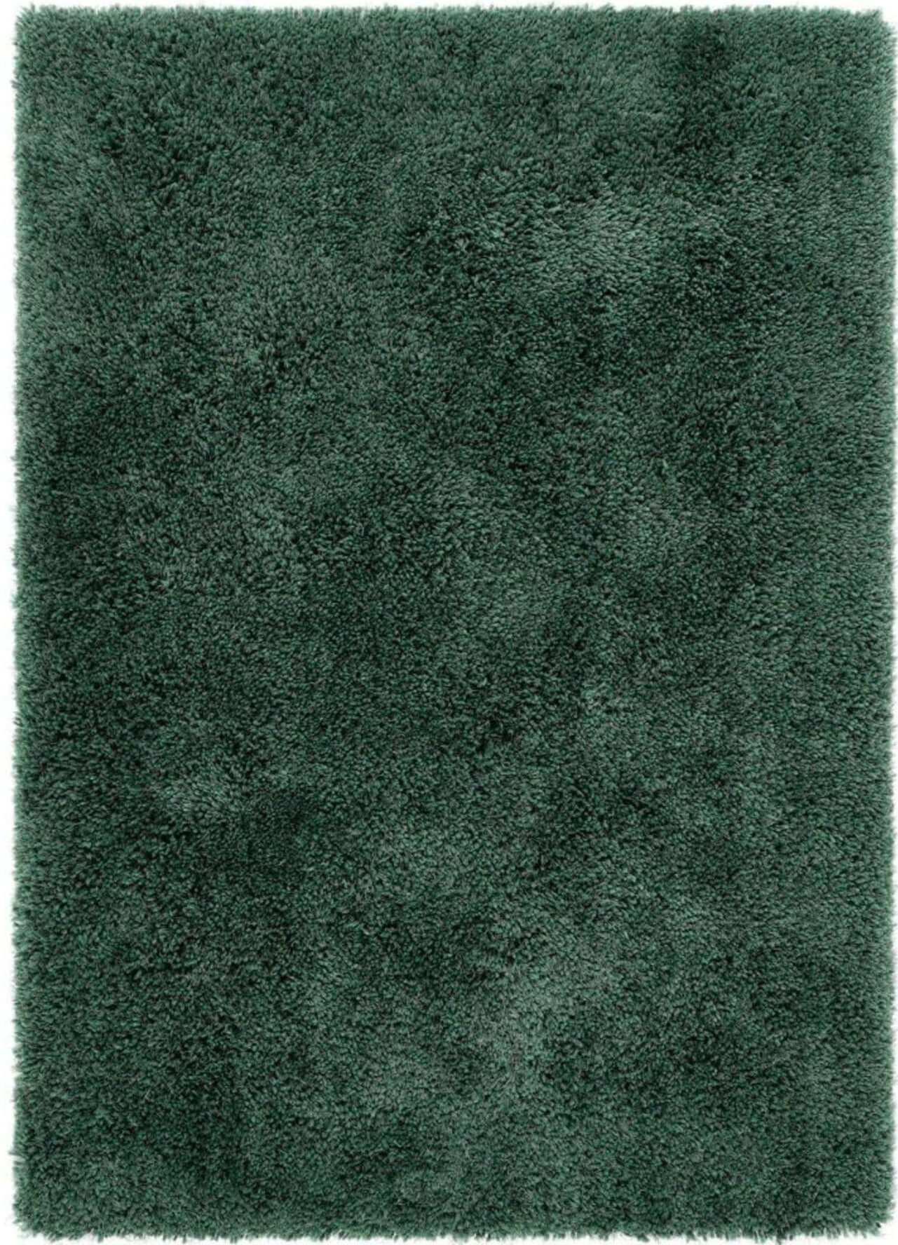 Chicago Forest Green Shaggy Rug