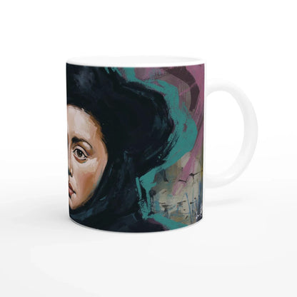 🖌️ Modern Graffiti Art Mug – Classic Masterpiece Reimagined ☕