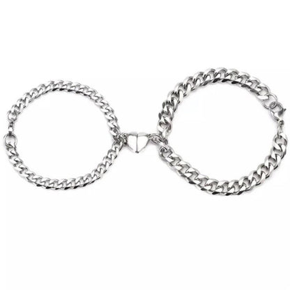 Magnet Love Heart Bracelet for Couples
