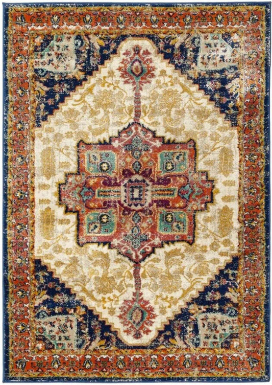 Granada Multicolour Vintage Rug | Amber