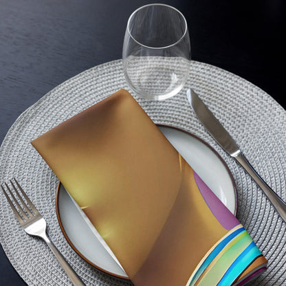 Retro Cool Pink - Cloth Napkin Set