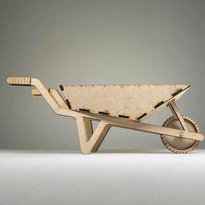 Wheelbarrow Planter - Flatpack Model Kit