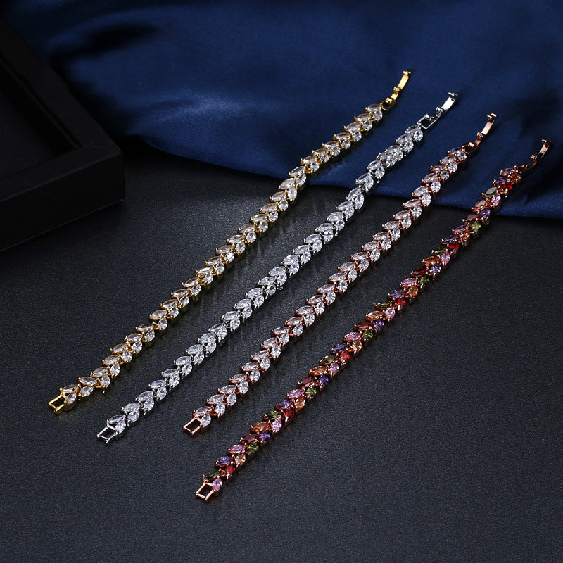 Horse Eye Zircon Bracelets