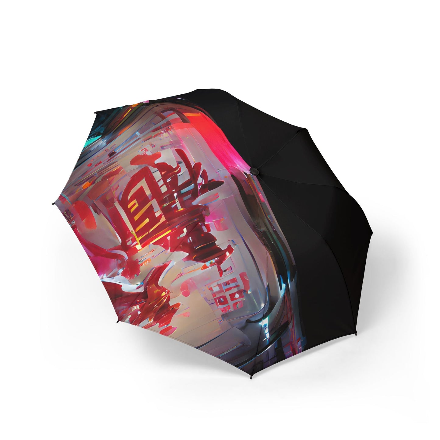 Half Black Half Báijiǔ - Windproof Umbrella