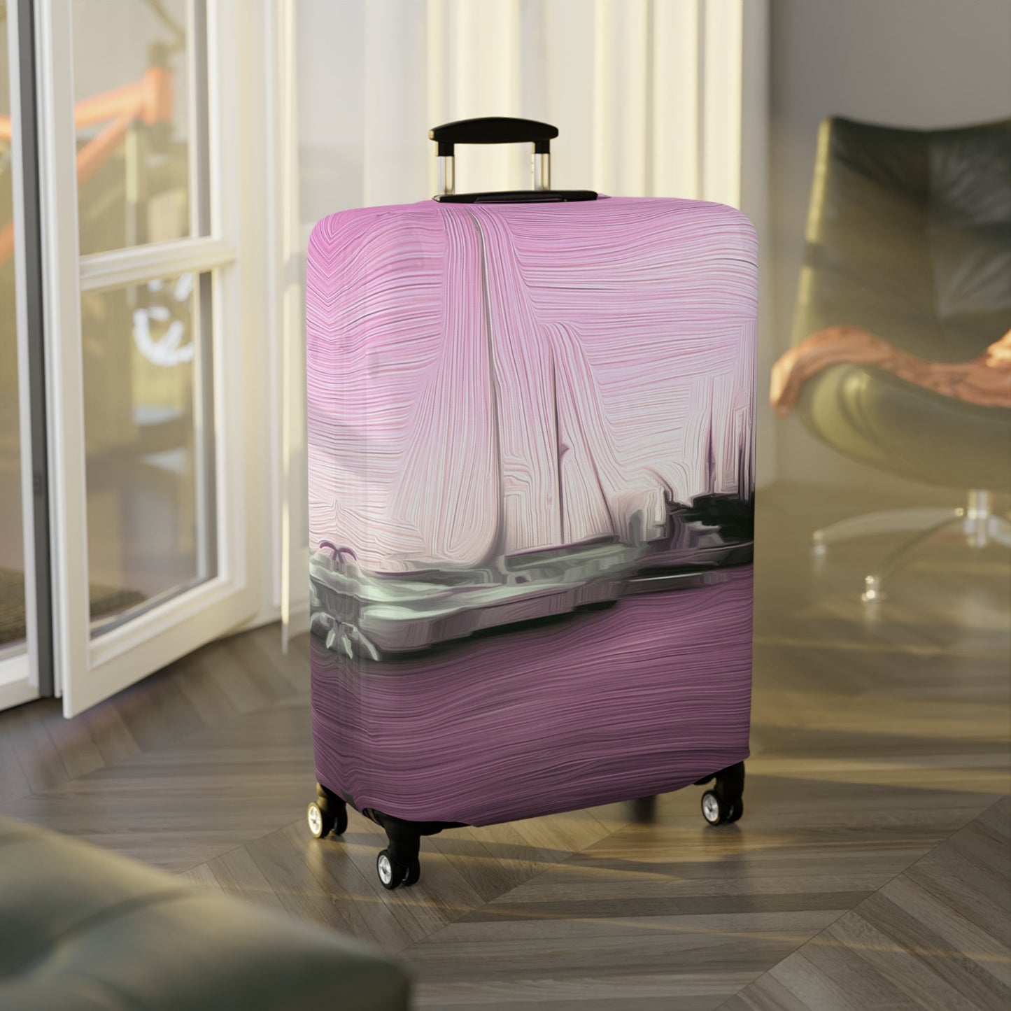 The Sleeping Yachts (at Evening) – Protective Suitcase Cover
