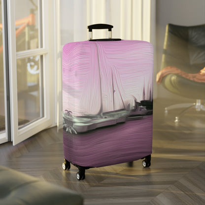 The Sleeping Yachts (at Evening) – Protective Suitcase Cover