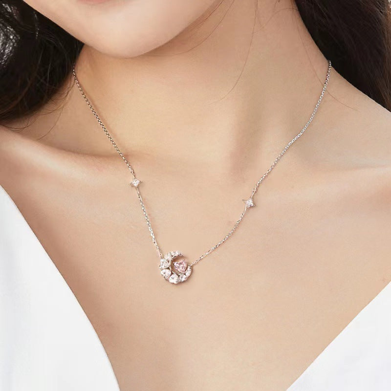 Stars and Moon Necklace