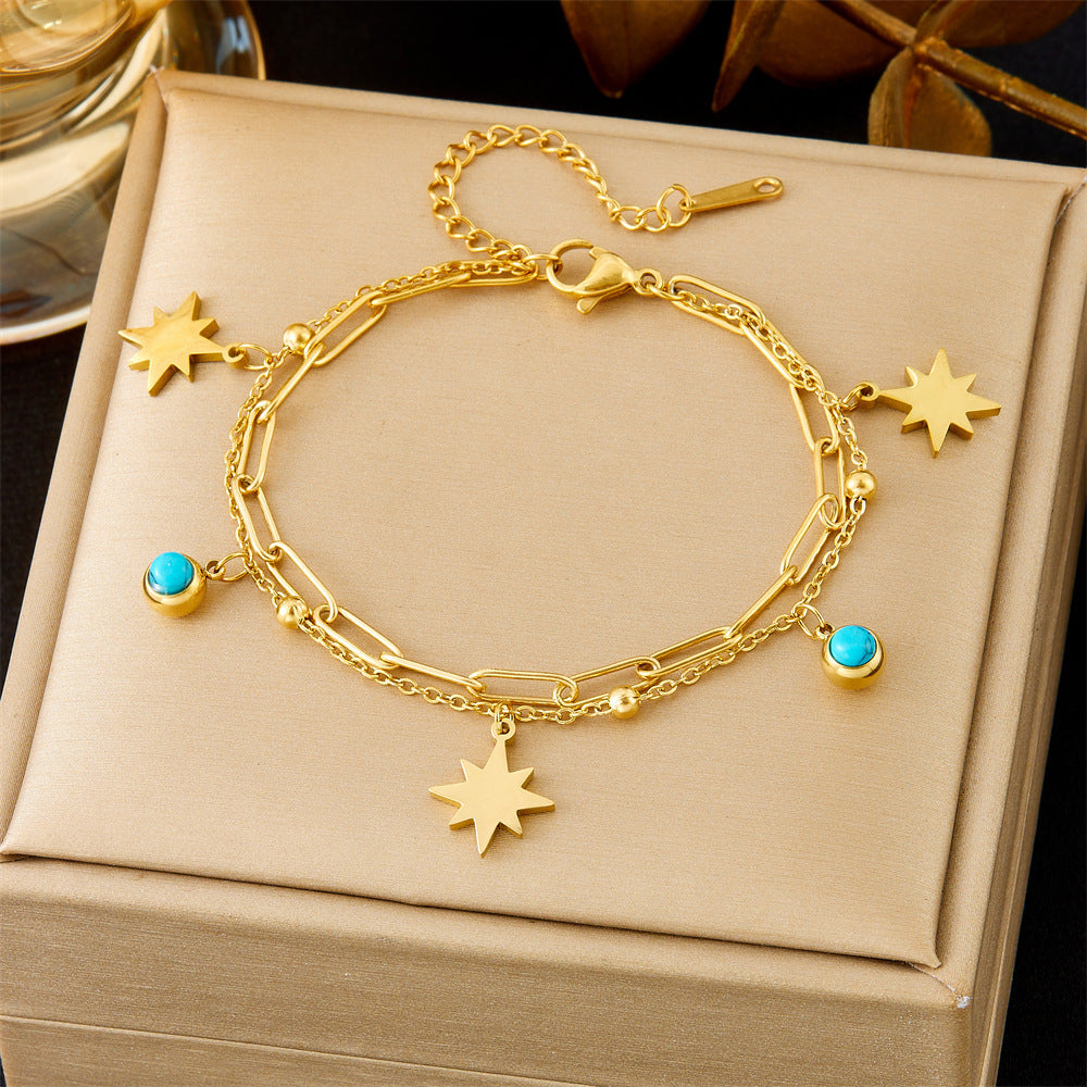 Luxury Women’s Titanium Steel Bracelets
