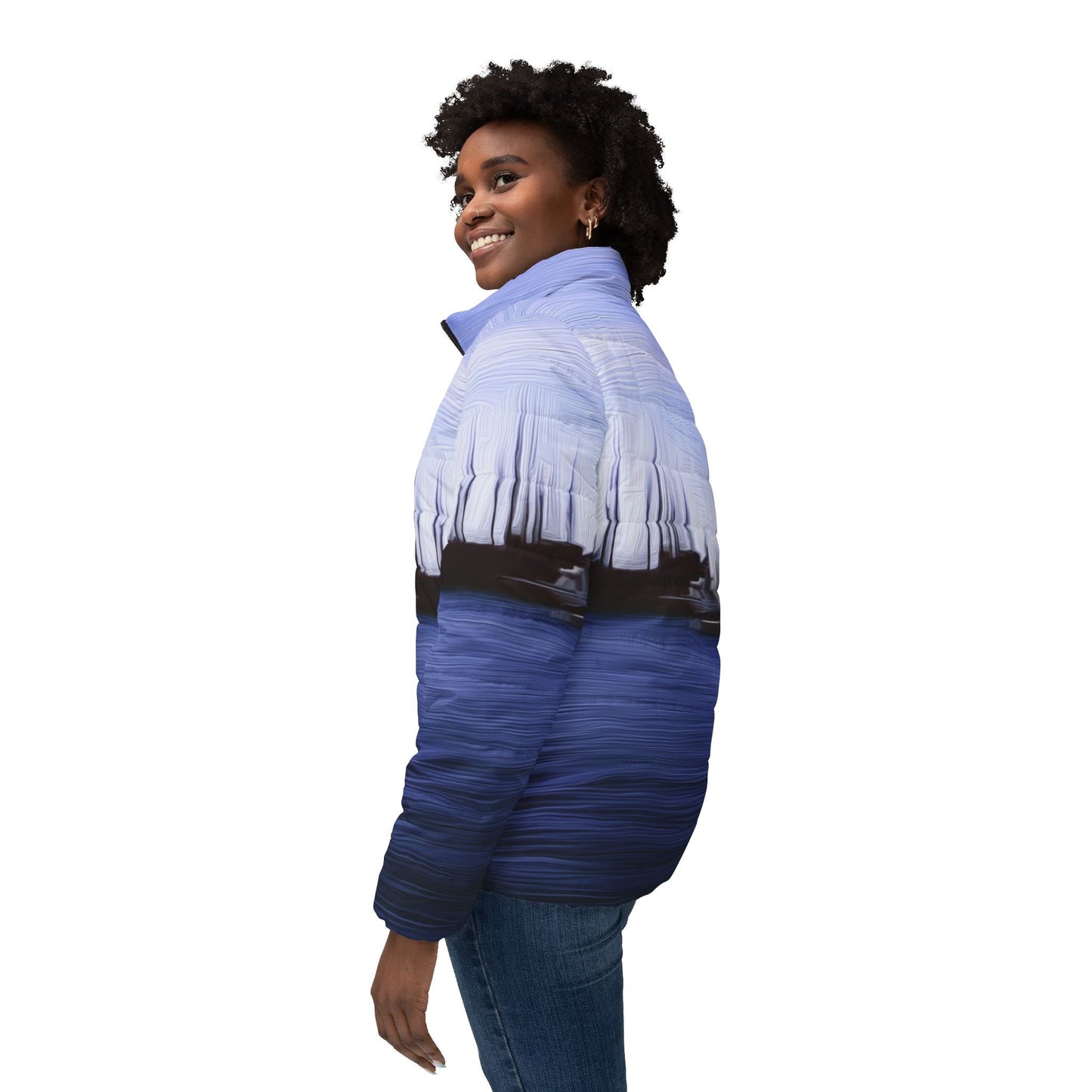 The Sleeping Yachts (at Afternoon) - Womens Puffer Jacket
