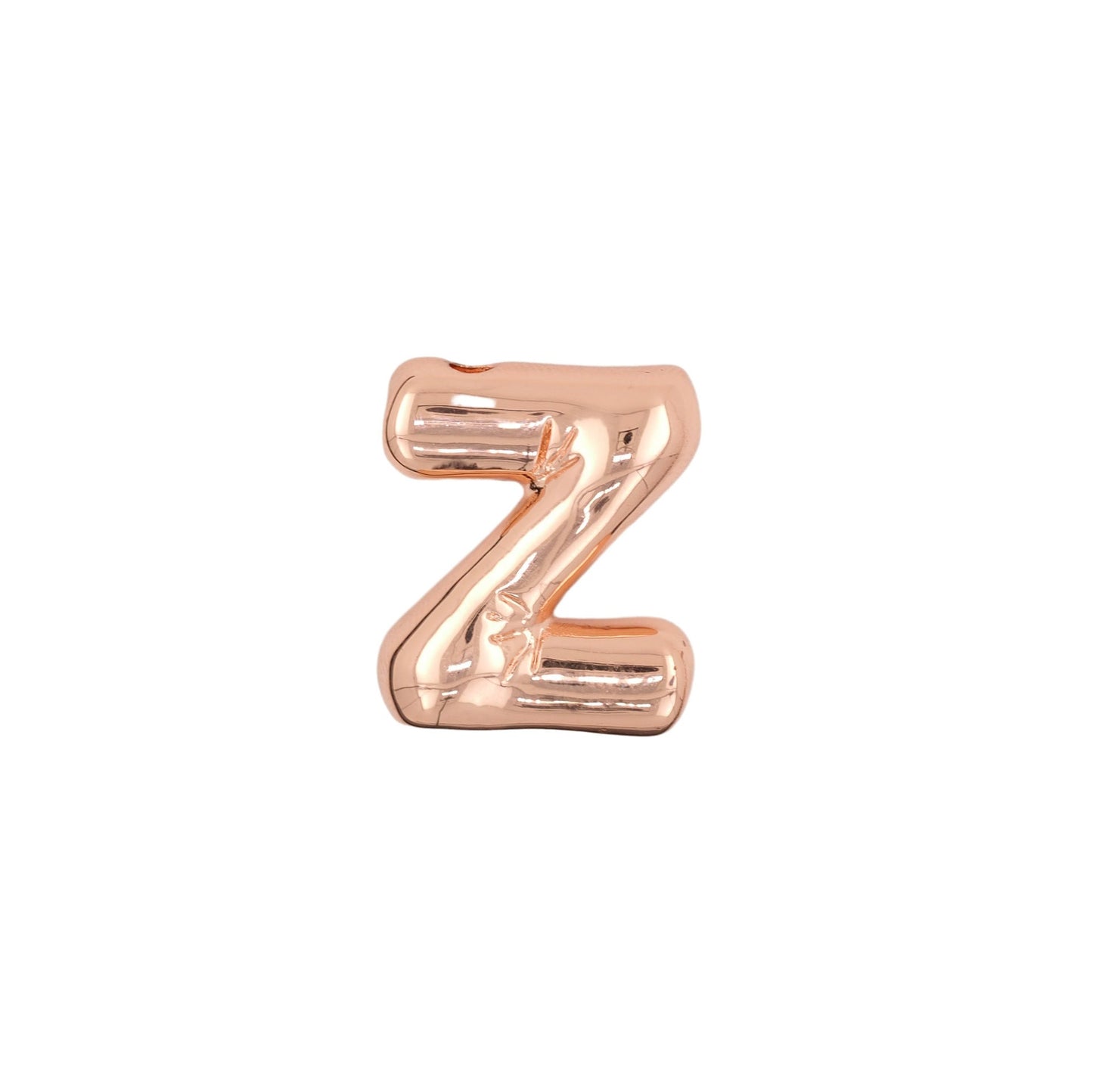 Glossy Letters Pendant Necklace