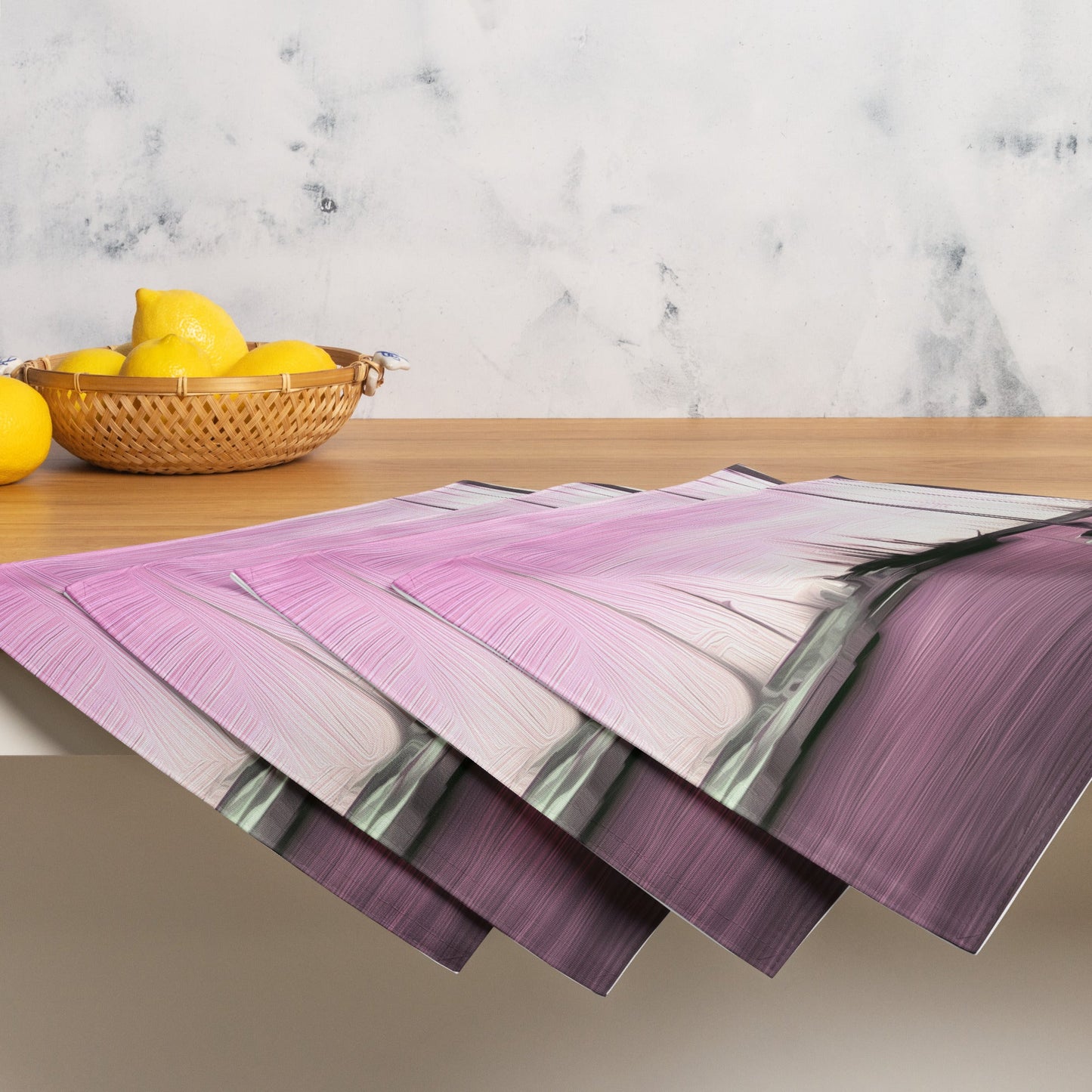 The Sleeping Yachts (at Evening) - Placemat Set