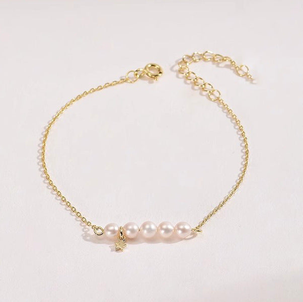 Pink Pearl Bracelet