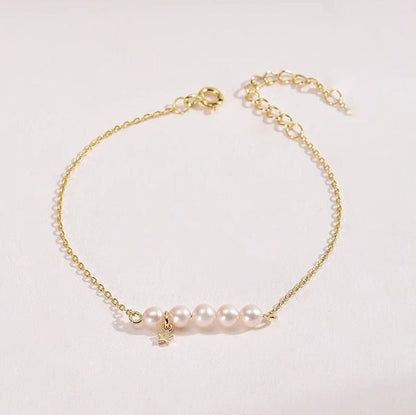 Pink Pearl Bracelet
