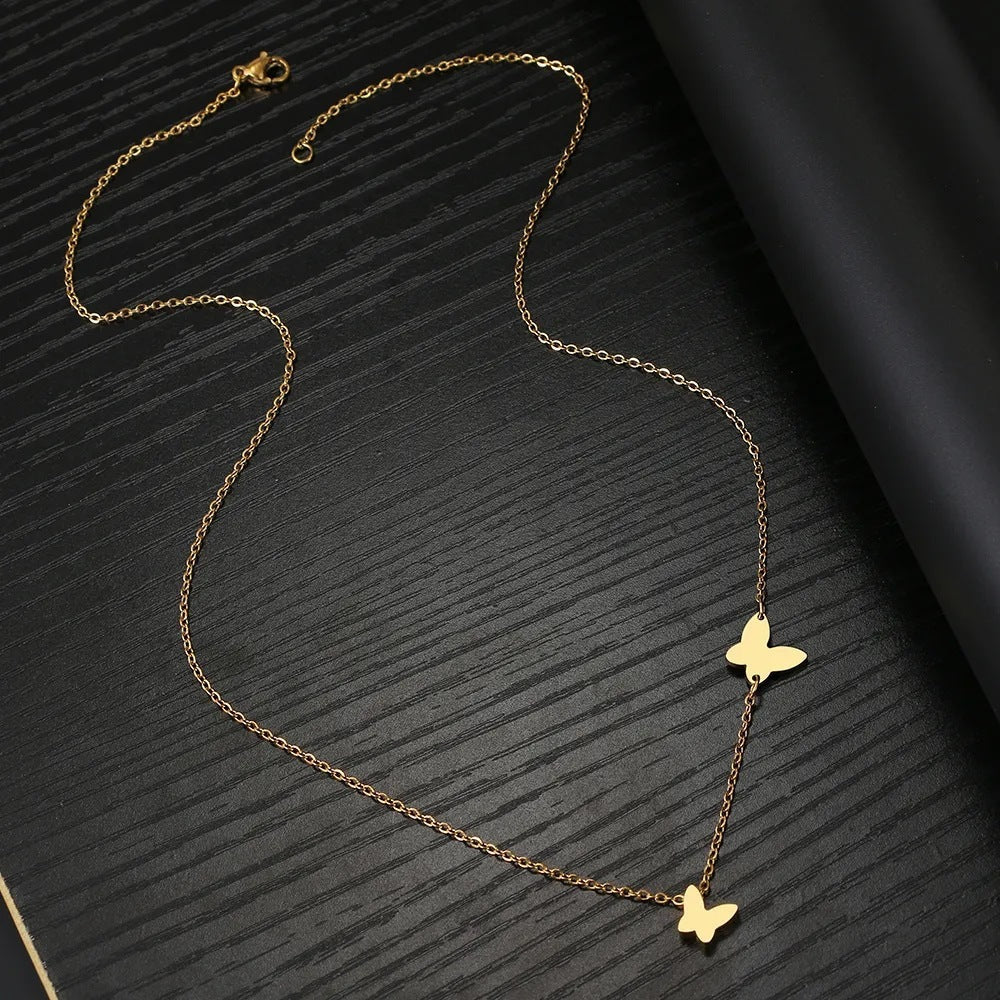 Butterfly Pendant Necklace