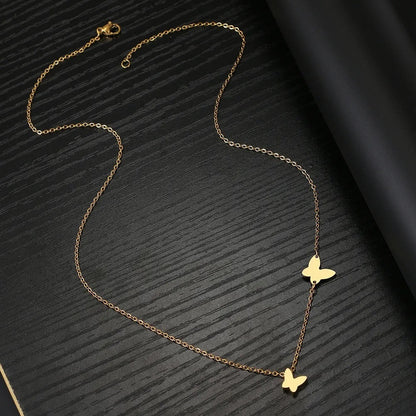 Butterfly Pendant Necklace